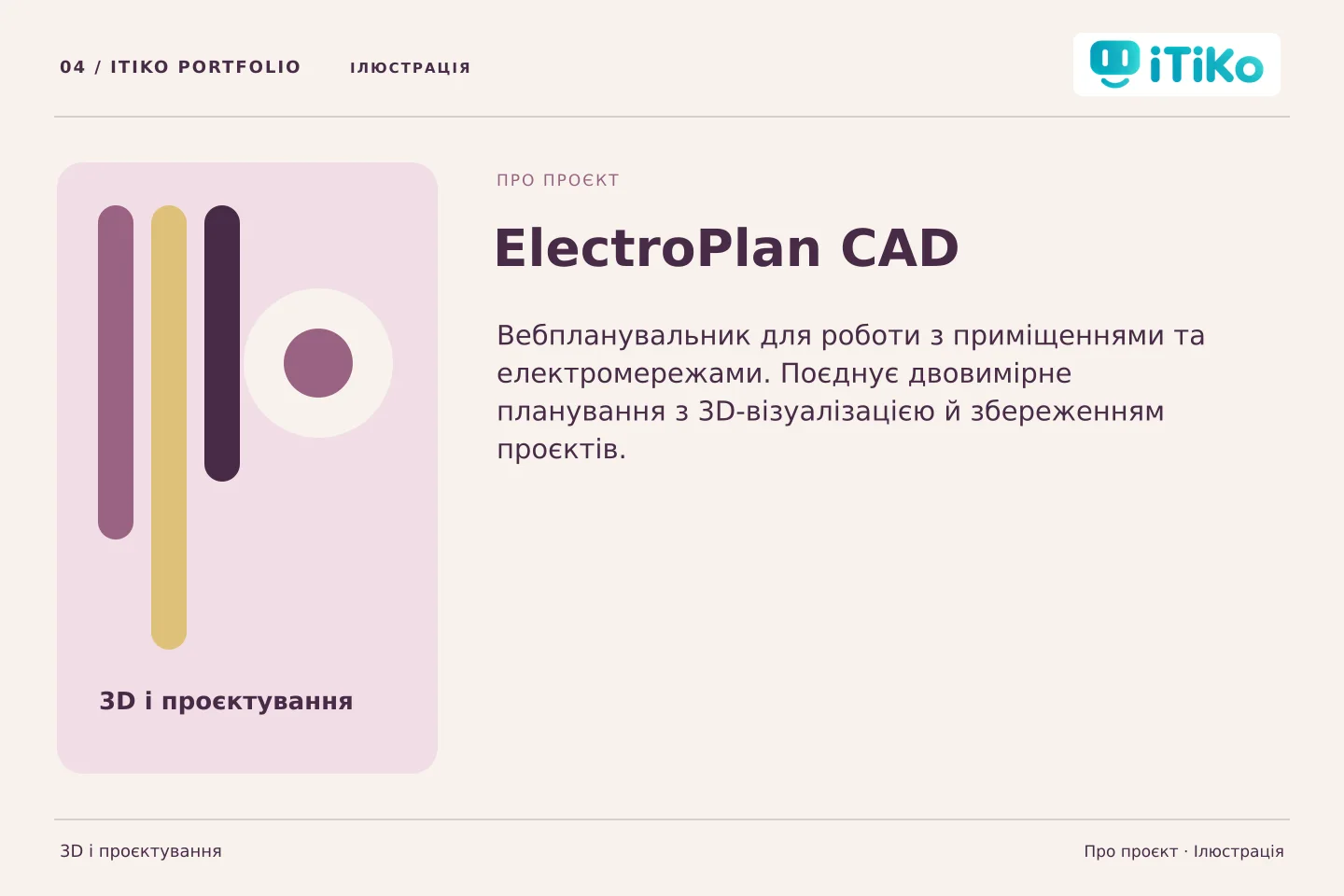 ElectroPlan CAD — про проєкт. Ілюстрація.