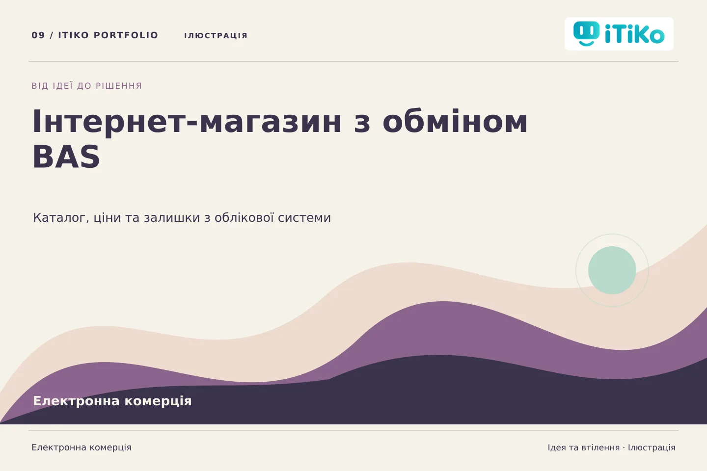 Інтернет-магазин з обміном BAS — ідея та втілення. Ілюстрація.