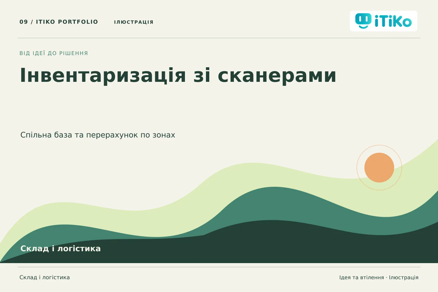 Інвентаризація зі сканерами — ідея та втілення. Ілюстрація.