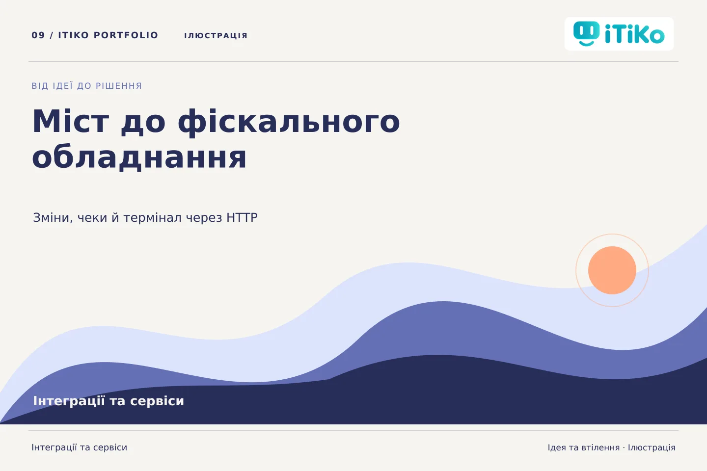 Міст до фіскального обладнання — ідея та втілення. Ілюстрація.