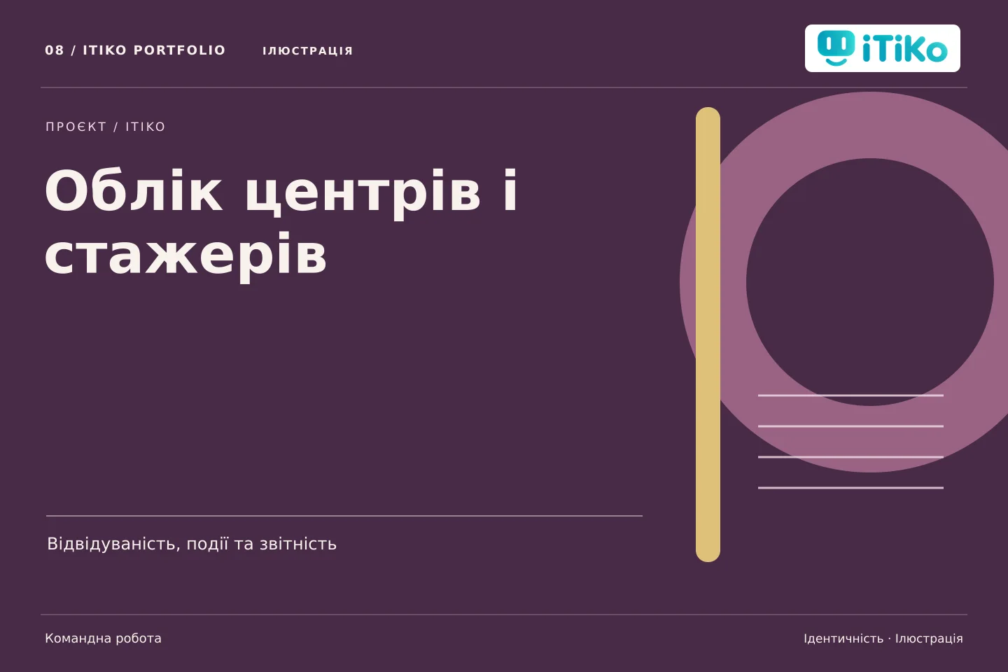 Облік центрів і стажерів — ідентичність. Ілюстрація.