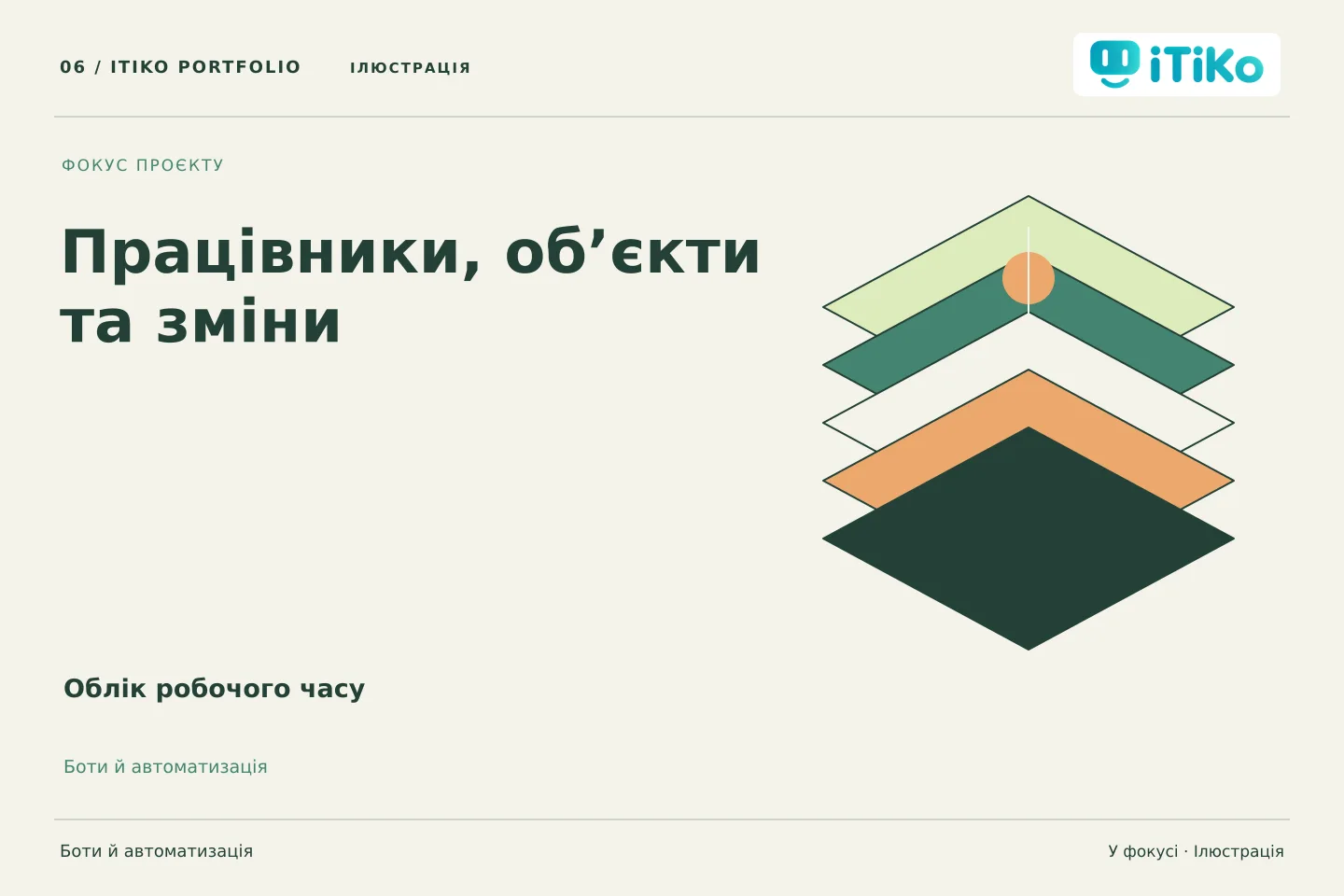 Облік робочого часу — у фокусі. Ілюстрація.