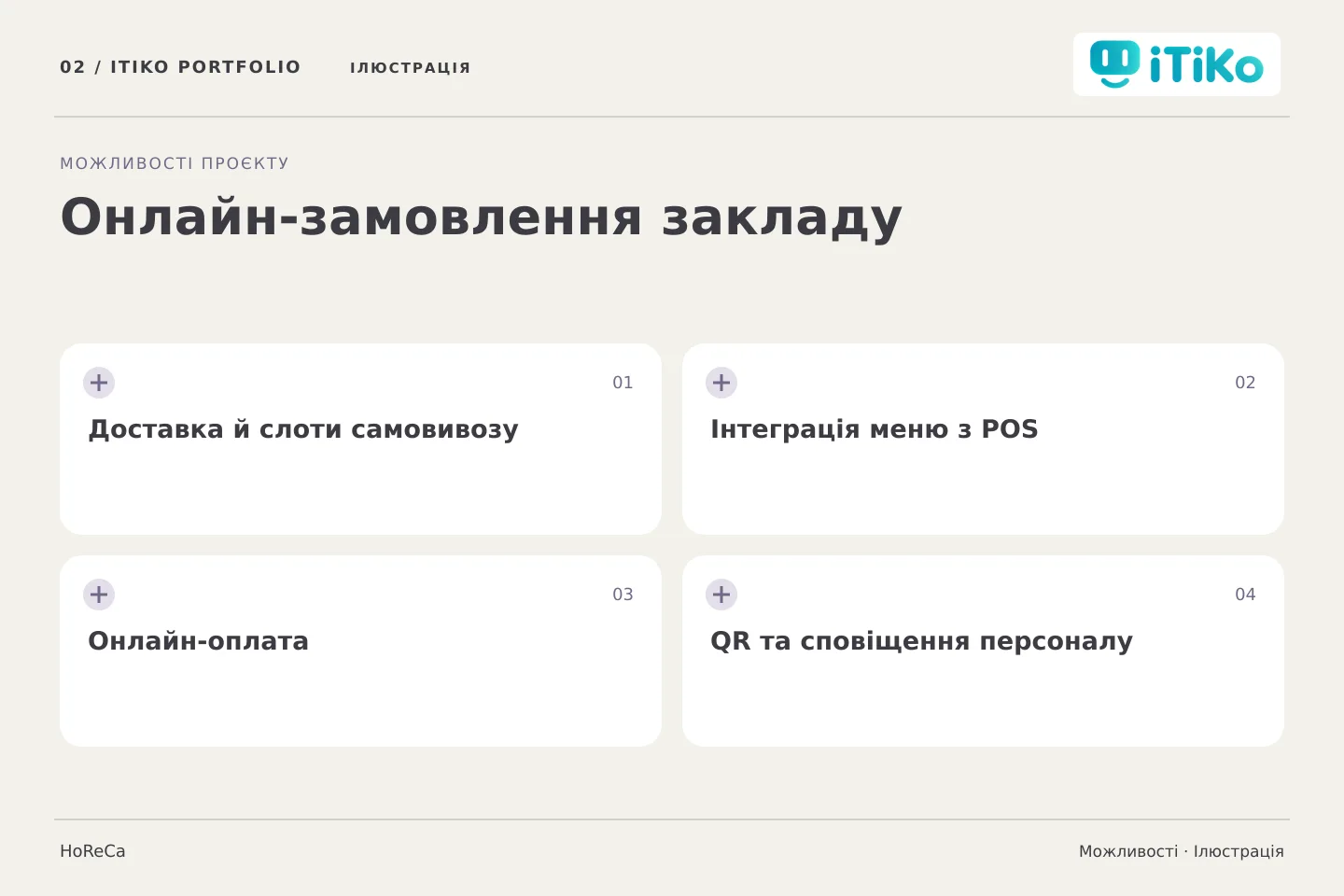 Онлайн-замовлення закладу — можливості. Ілюстрація.
