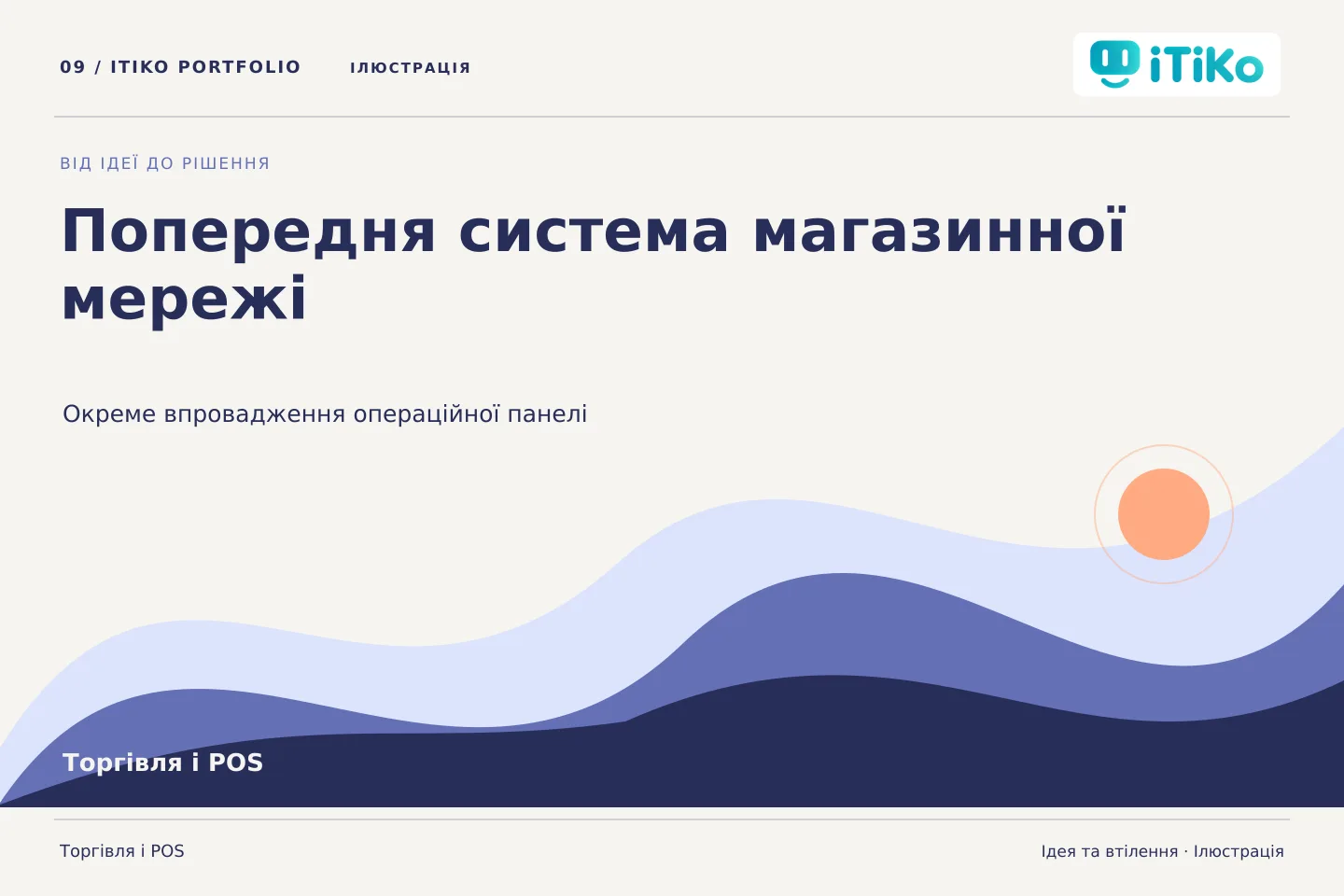 Попередня система магазинної мережі — ідея та втілення. Ілюстрація.