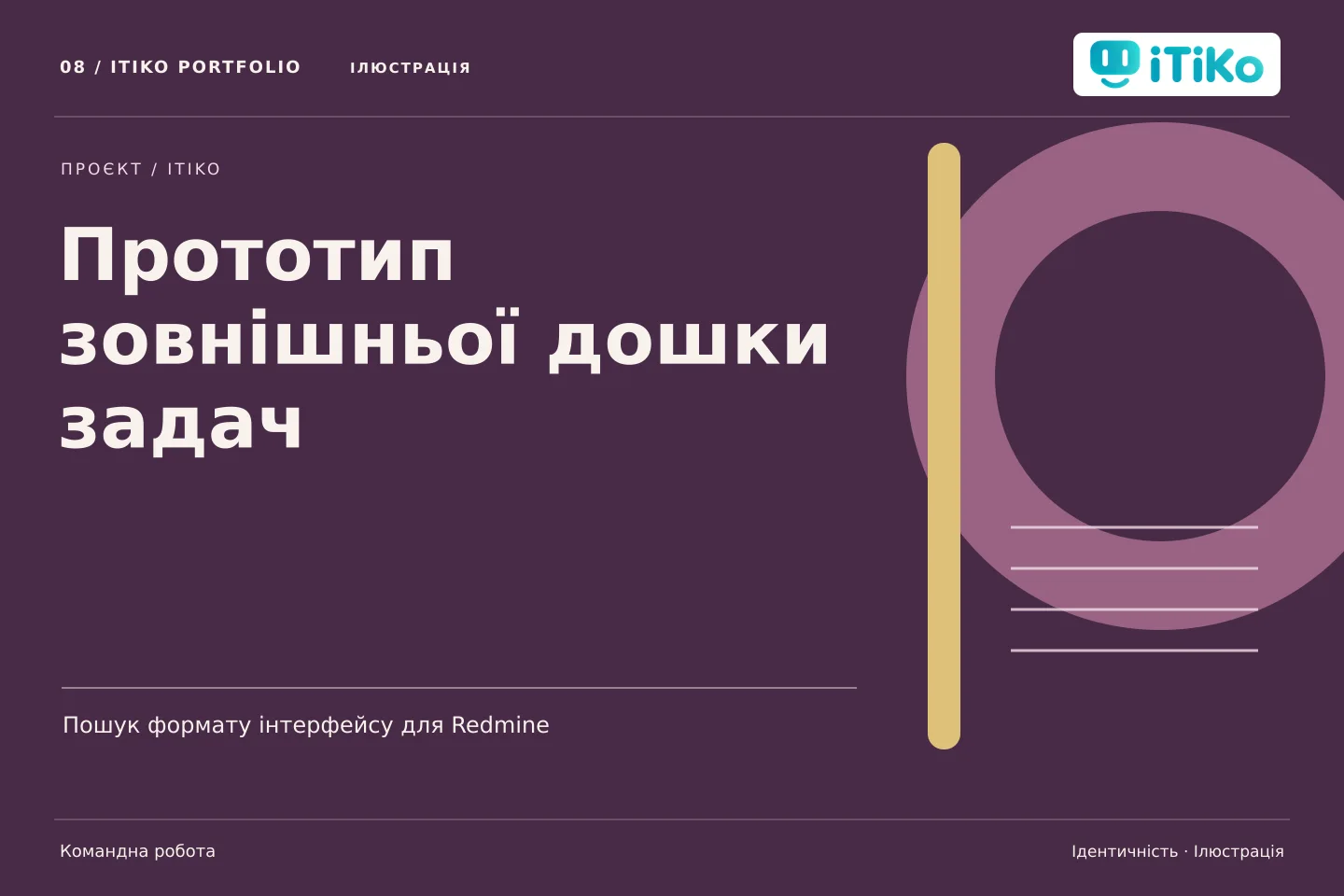 Прототип зовнішньої дошки задач — ідентичність. Ілюстрація.