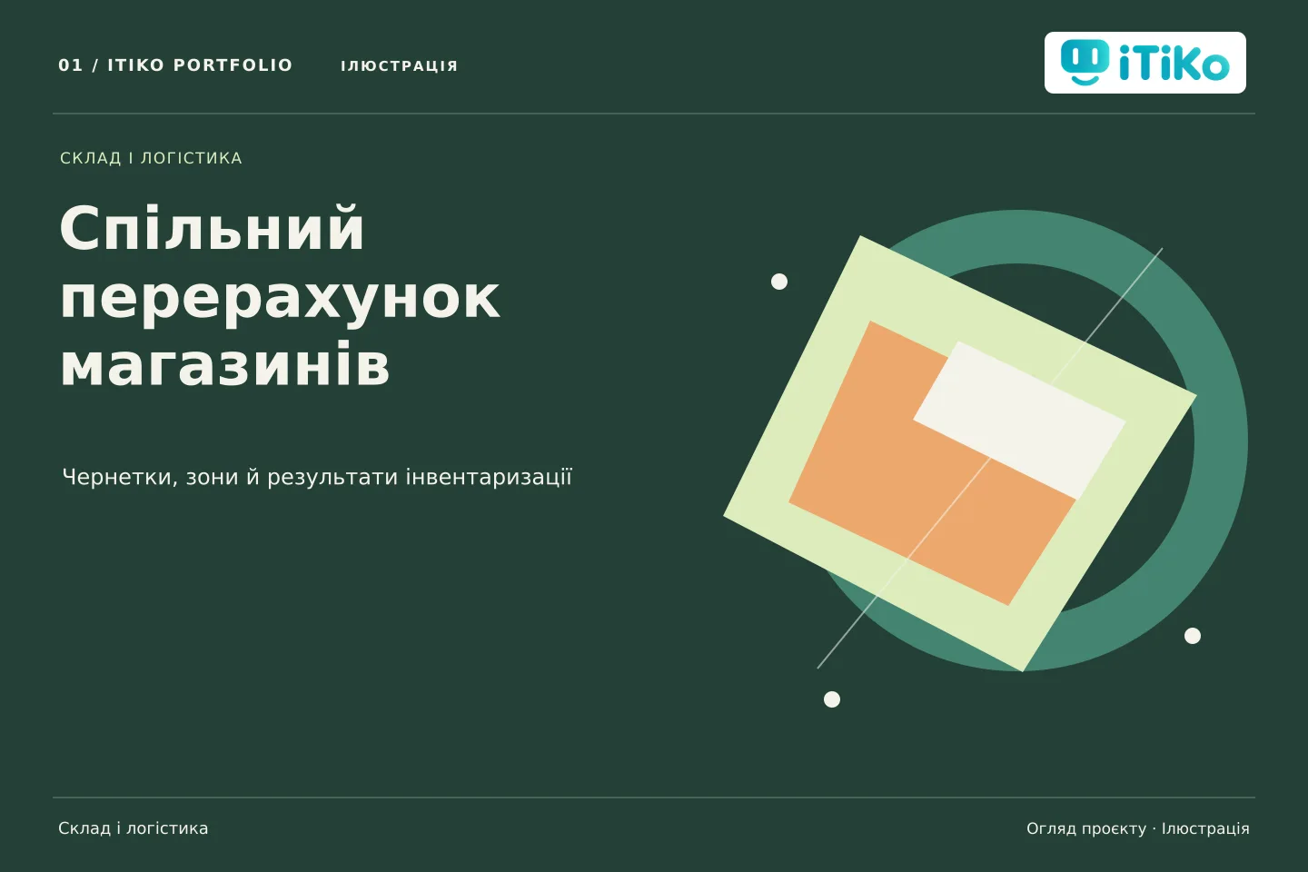 Спільний перерахунок магазинів — огляд проєкту. Ілюстрація.
