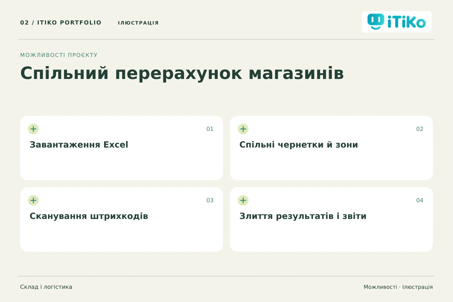 Спільний перерахунок магазинів — можливості. Ілюстрація.