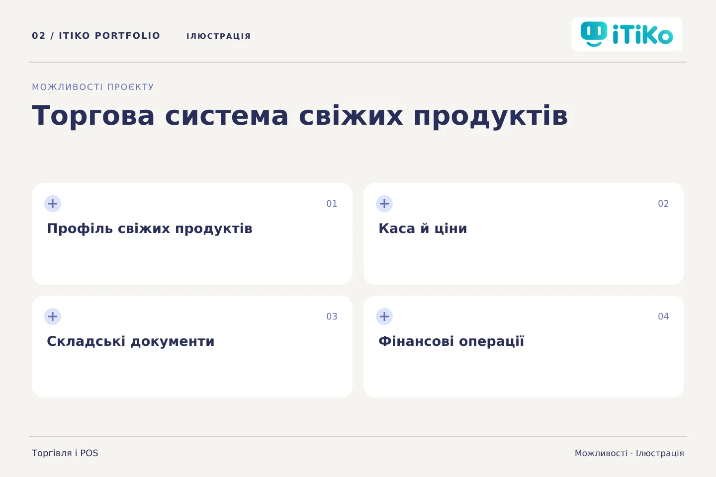 Торгова система свіжих продуктів — можливості. Ілюстрація.